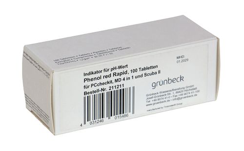 Gruenbeck-Ersatz-Indikator-fuer-pH-Wert-Phenolred-rapid-100-Tabletten-211211 gallery number 1